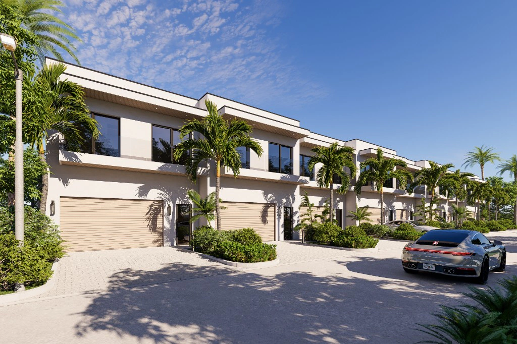 Coral Ridge Townhomes exterior architecture